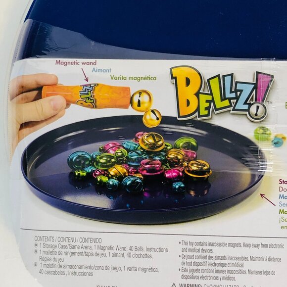 Bellz Family Magnet Game with Magnetic Wand and Colorful Bells New Sealed - Picture 13 of 16